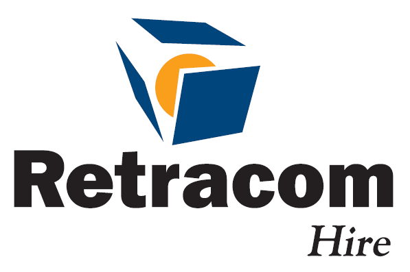 Retracom Hire Logo transparent
